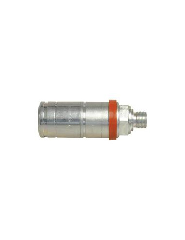 Faster Flat Faced Hydraulic Coupling Hembra 1/2'' Tamaño del cuerpo x M18 x 1.50 métrica Macho
