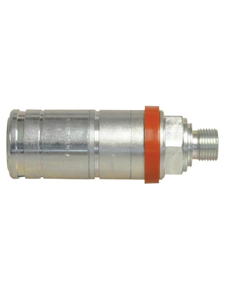 Faster Flat Faced Hydraulic Coupling Hembra 1/2'' Tamaño del cuerpo x M18 x 1.50 métrica Macho