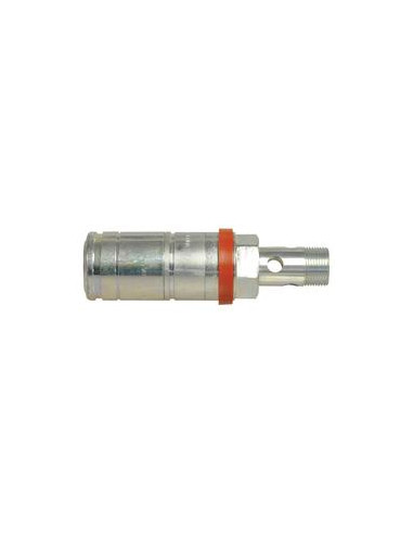 Faster Flat Faced Hydraulic Coupling Hembra 1/2'' Tamaño del cuerpo x M22 x 1.50 métrica Pasamuros Macho