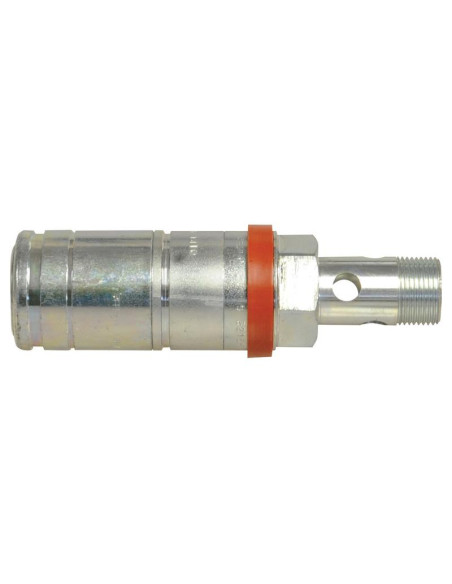 Faster Flat Faced Hydraulic Coupling Hembra 1/2'' Tamaño del cuerpo x M22 x 1.50 métrica Pasamuros Macho