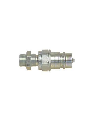 Faster Flat Faced Hydraulic Coupling Macho 1/2'' Tamaño del cuerpo x M16 x 1.50 métrica Pasamuros Macho