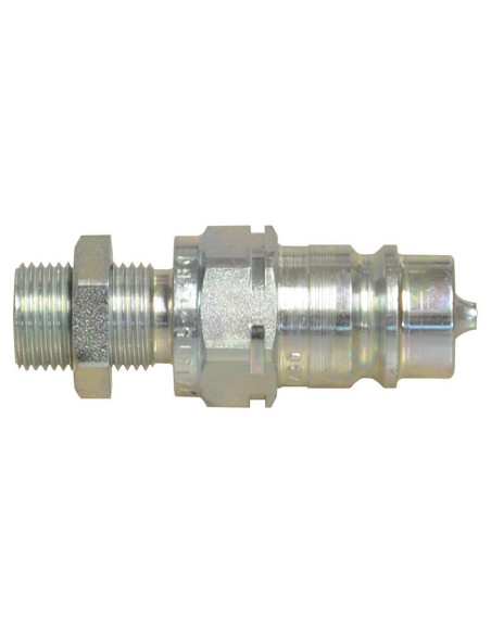 Faster Flat Faced Hydraulic Coupling Macho 1/2'' Tamaño del cuerpo x M16 x 1.50 métrica Pasamuros Macho