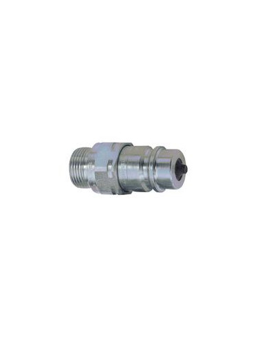 Faster Flat Faced Hydraulic Coupling Macho 1/2'' Tamaño del cuerpo x M22 x 1.50 métrica Macho