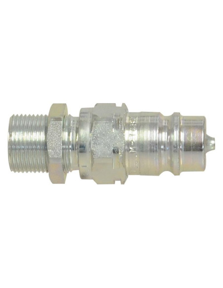 Faster Flat Faced Hydraulic Coupling Macho 1/2'' Tamaño del cuerpo x M22 x 1.50 métrica Pasamuros Macho