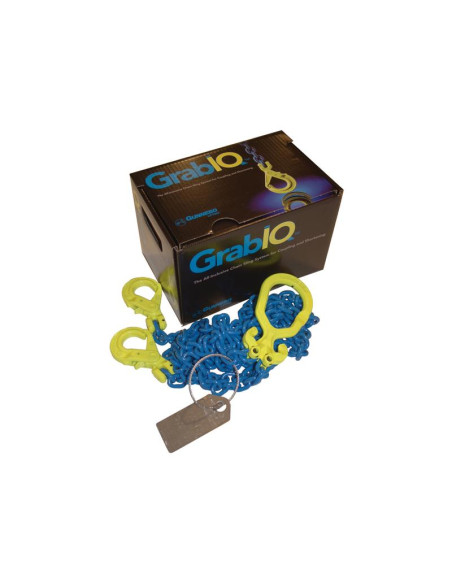 Gancho de seguridad de eslinga de cadena GrabiQ - Número de patas: 2, Longitud: 3M, SWL: 3.5T