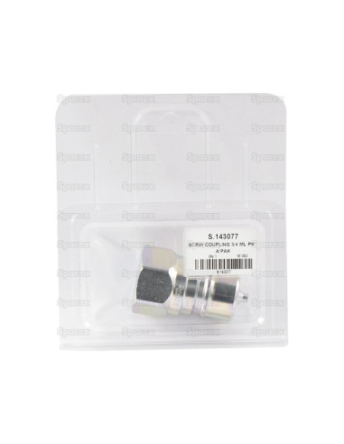 Faster Flat Faced Hydraulic Coupling Macho...