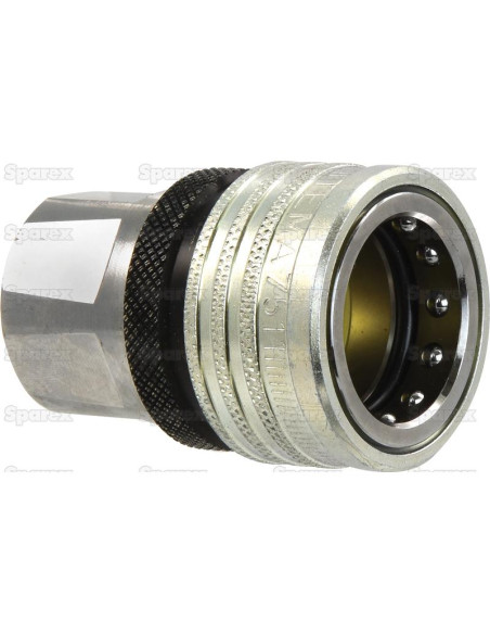 Parker Acoplamientos Hidráulicos Enganche Rápido Hembra 3/4'' Tamaño del cuerpo x 3/4'' BSP Rosca Hembra