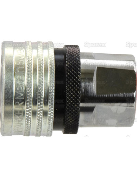Parker Acoplamientos Hidráulicos Enganche Rápido Hembra 3/4'' Tamaño del cuerpo x 3/4'' BSP Rosca Hembra