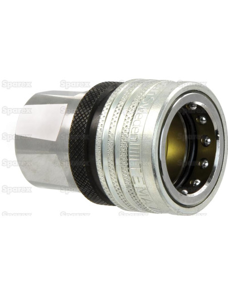 Parker Acoplamientos Hidráulicos Enganche Rápido Hembra 3/4'' Tamaño del cuerpo x 3/4'' BSP Rosca Hembra