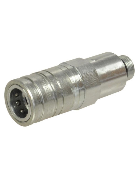 Parker Flat Faced Hydraulic Coupling Hembra 1/2'' Tamaño del cuerpo x M22 x 1.50 métrica Macho