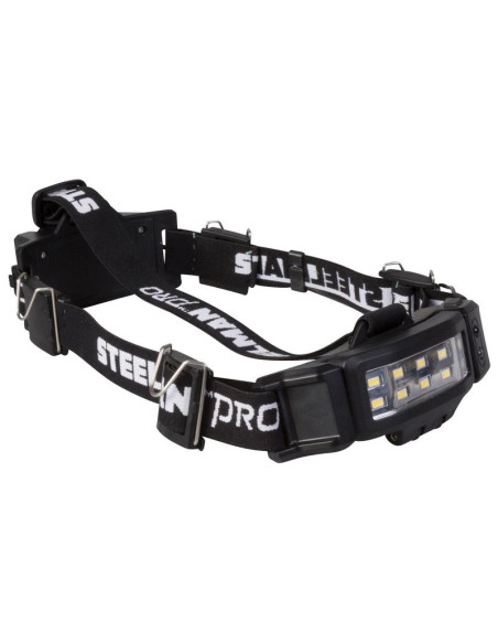 Linterna de cabeza recargable fina con detector de movimiento