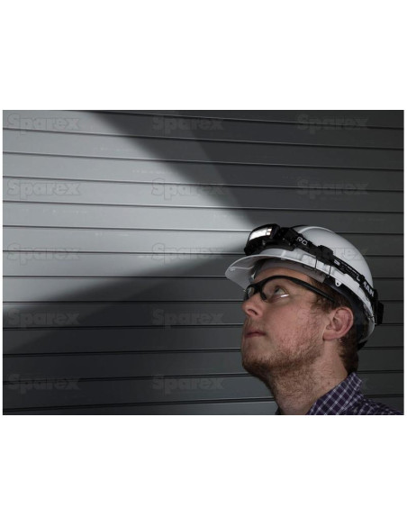 Linterna de cabeza recargable fina con detector de movimiento