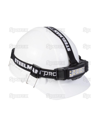 Linterna de cabeza recargable fina con detector...