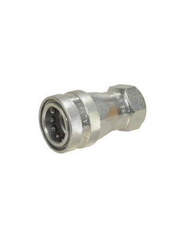 Sparex Acoplamientos Hidráulicos Enganche Rápido Hembra 1/2'' Tamaño del cuerpo x 1/2'' BSP Rosca Hembra