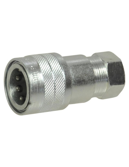 Sparex Acoplamientos Hidráulicos Enganche Rápido Hembra 3/8'' Tamaño del cuerpo x 3/8'' BSP Rosca Hembra