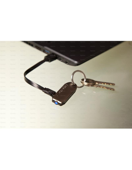 Luz LED Lifelite recargable con llavero, 30/5 Lúmenes