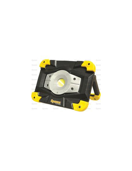 Luz Trabajo Taller LED Recargable con Cargador de Batería, 20W.
