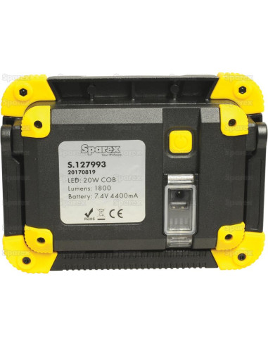 Luz Trabajo Taller LED Recargable con Cargador...