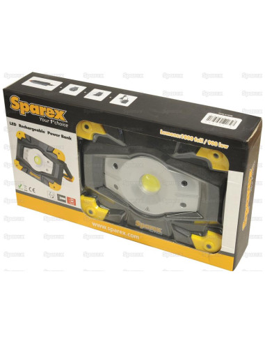 Luz Trabajo Taller LED Recargable con Cargador...