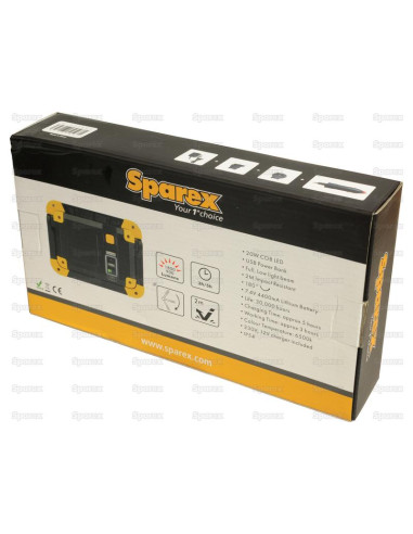 Luz Trabajo Taller LED Recargable con Cargador...