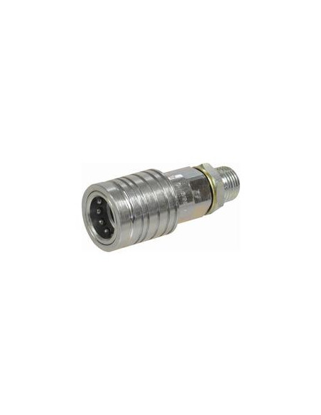 Sparex Flat Faced Hydraulic Coupling Hembra 1/2'' Tamaño del cuerpo x M18 x 1.50 métrica Macho