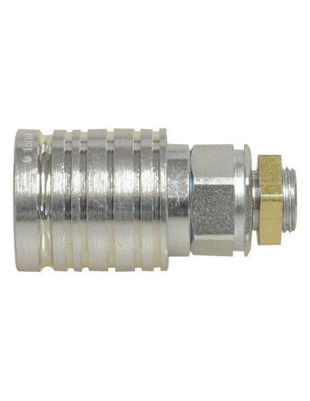 Sparex Flat Faced Hydraulic Coupling Hembra 1/2'' Tamaño del cuerpo x M18 x 1.50 métrica Macho
