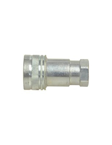 Sparex Flat Faced Hydraulic Coupling Hembra 1/2'' Tamaño del cuerpo x M22 x 1.50 métrica Rosca Hembra