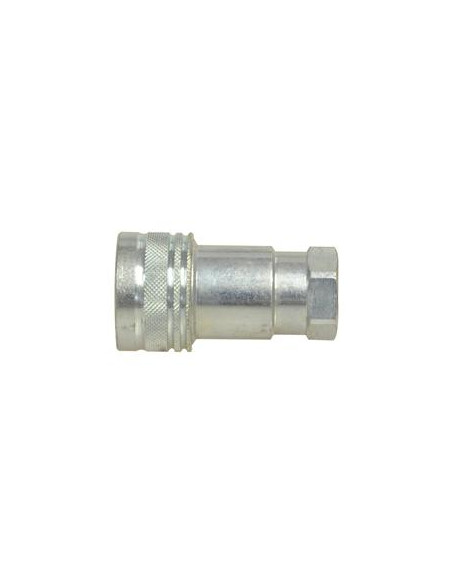 Sparex Flat Faced Hydraulic Coupling Hembra 1/2'' Tamaño del cuerpo x M22 x 1.50 métrica Rosca Hembra