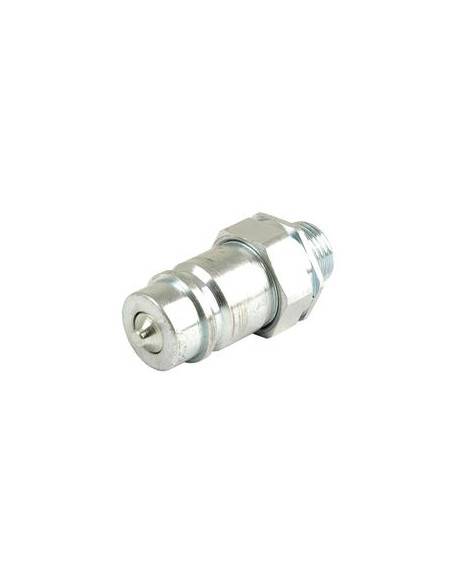 Sparex Flat Faced Hydraulic Coupling Macho 1/2'' Tamaño del cuerpo x M18 x 1.50 métrica Macho