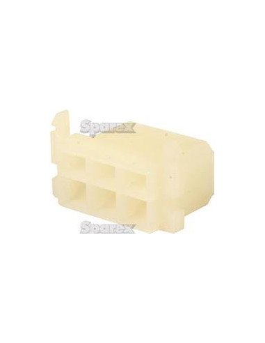 Carcasa Conector Hembra 6 Polo