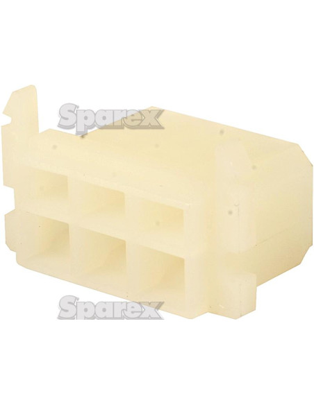 Carcasa Conector Hembra 6 Polo