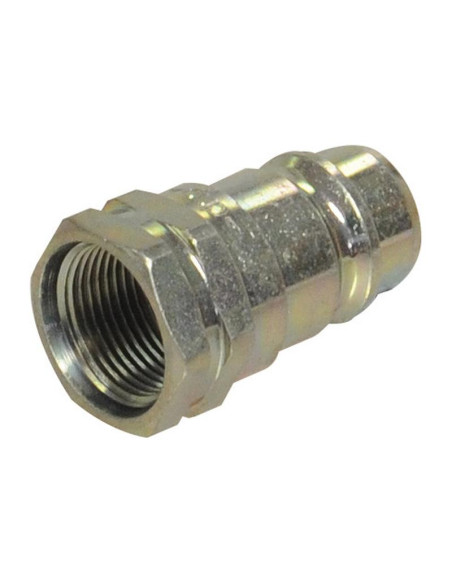 Sparex Flat Faced Hydraulic Coupling Macho 1/2'' Tamaño del cuerpo x M22 x 1.50 métrica Rosca Hembra