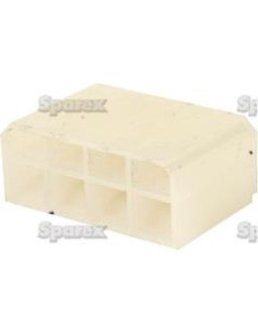 Carcasa Conector Hembra 8 Polo