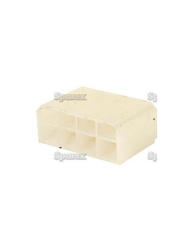 Carcasa Conector Hembra 8 Polo