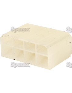 Carcasa Conector Hembra 8 Polo 2