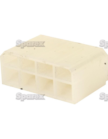 Carcasa Conector Hembra 8 Polo