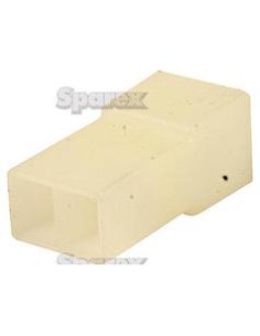 Carcasa Conector Macho 2 Polo