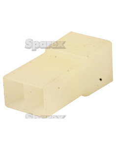Carcasa Conector Macho 2 Polo 2