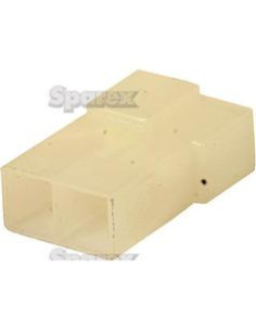 Carcasa Conector Macho 2 Polo