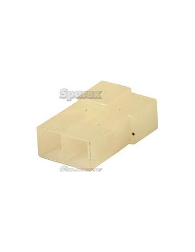 Carcasa Conector Macho 2 Polo