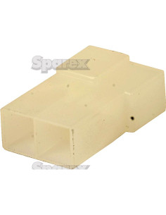 Carcasa Conector Macho 2 Polo 2