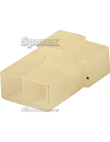 Carcasa Conector Macho 2 Polo