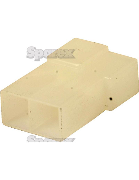 Carcasa Conector Macho 2 Polo