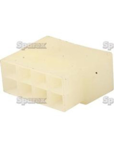 Carcasa Conector Macho 3 Polo