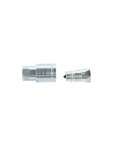 Sparex Flat Faced Hydraulic Coupling Macho/Hembra 1/2'' Tamaño del cuerpo x 1/2'' BSP Rosca Hembra
