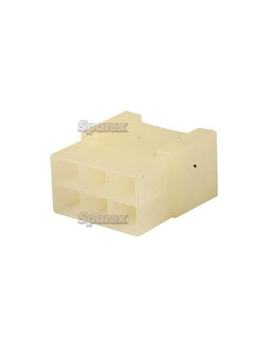 Carcasa Conector Macho 6 Polo