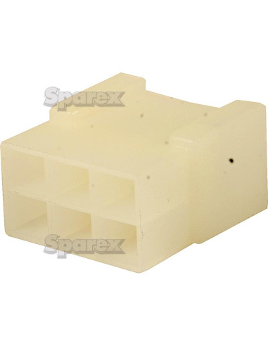 Carcasa Conector Macho 6 Polo