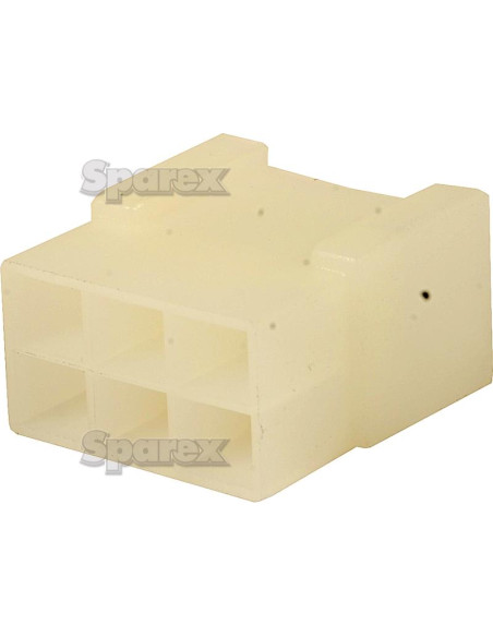 Carcasa Conector Macho 6 Polo