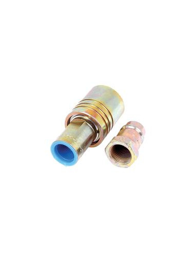 Sparex Flat Faced Hydraulic Coupling Macho/Hembra 1/2'' Tamaño del cuerpo x 7/8'' UNF Rosca Hembra