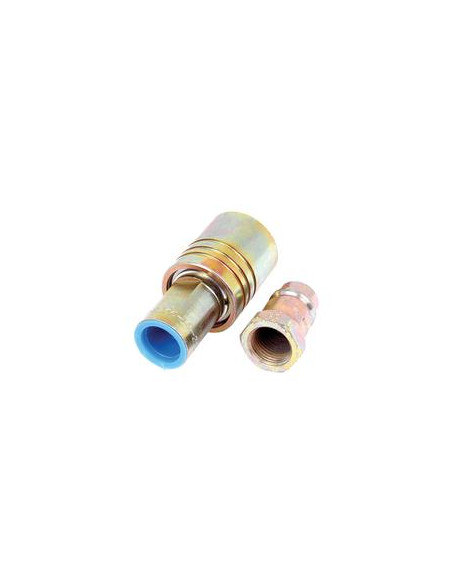 Sparex Flat Faced Hydraulic Coupling Macho/Hembra 1/2'' Tamaño del cuerpo x 7/8'' UNF Rosca Hembra